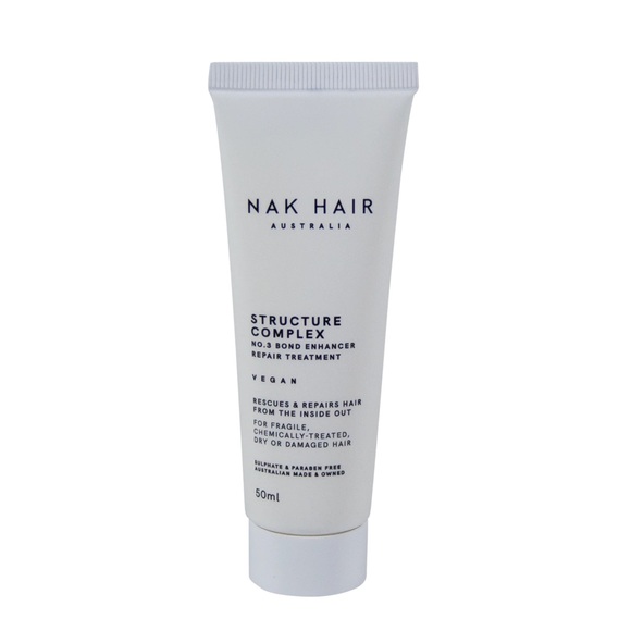 NAK Hair Structure Complex NO. 3 Bond Enhancer Repair Treatment | 50ml Brand New - Picture 3 of 4